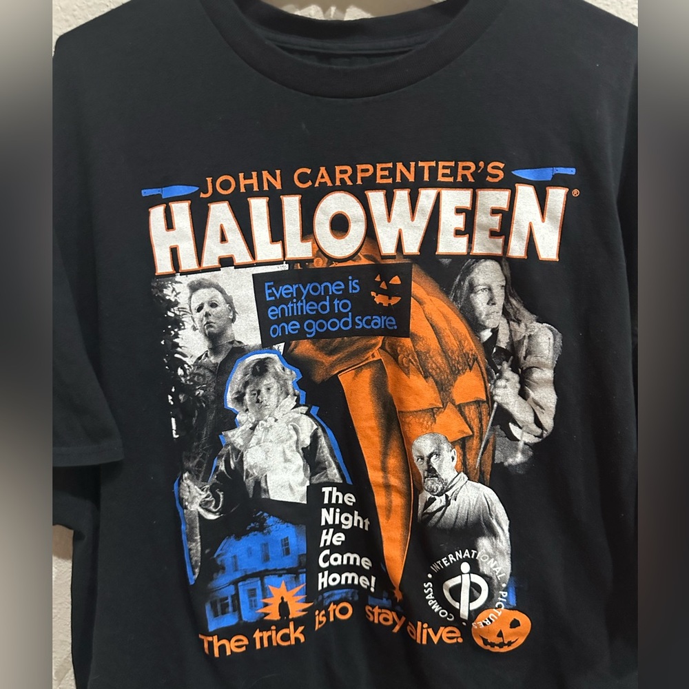 John Carpenter Halloween Vintage T-Shirt “RARE”